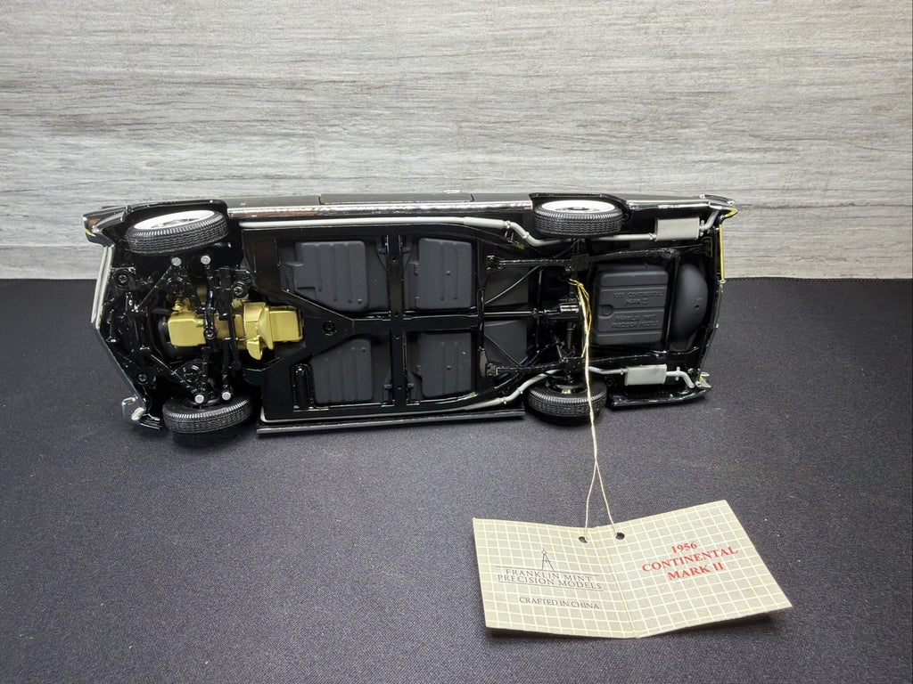 1:24 Franklin Mint Precision Models 1956 Lincoln Continental Mark II Black15