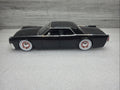 Jada 1963 Lincoln Continental Black  Diecast 1:24 Scale Nice Rare No Box0