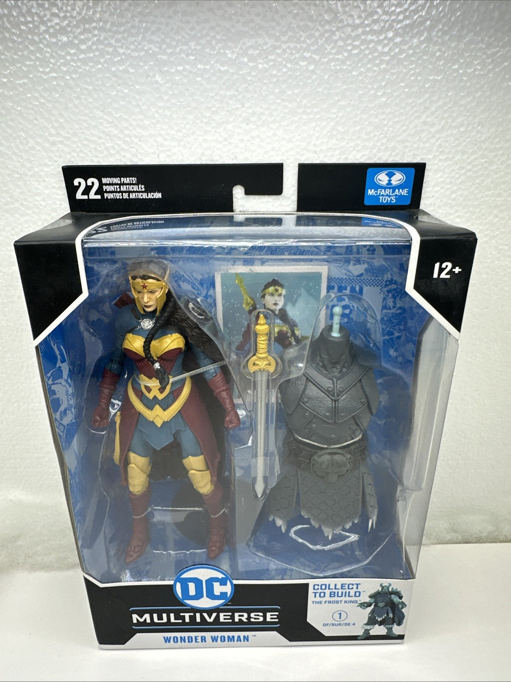 McFarlane Endless Winter Wonder Woman * BAF Frost King 7-Inch Figure Fac Sealed 4