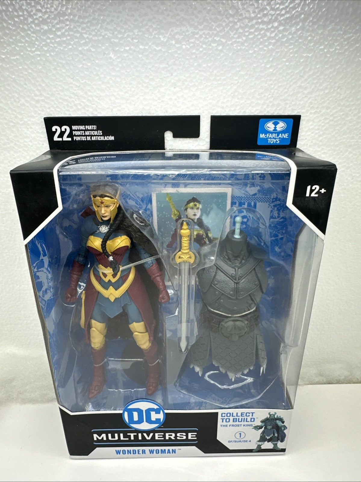 McFarlane Endless Winter Wonder Woman * BAF Frost King 7-Inch Figure Fac Sealed 4