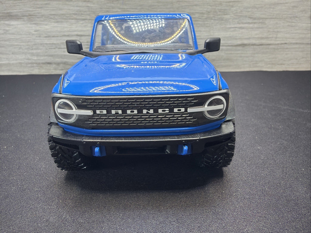 Jada Just Trucks 1:24 2021 Ford Bronco Blue Diecast Truck Nice No Box2