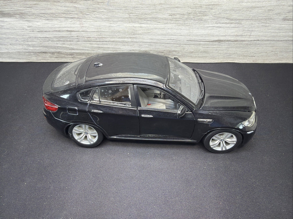 Bburago 1:18 2011 BMW X6 M Black Diecast Nice No Box1