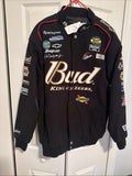 Dale Earnhardt Jr. VTG RARE #8 Budweiser Jacket Black Large Chase Authentics NWT0