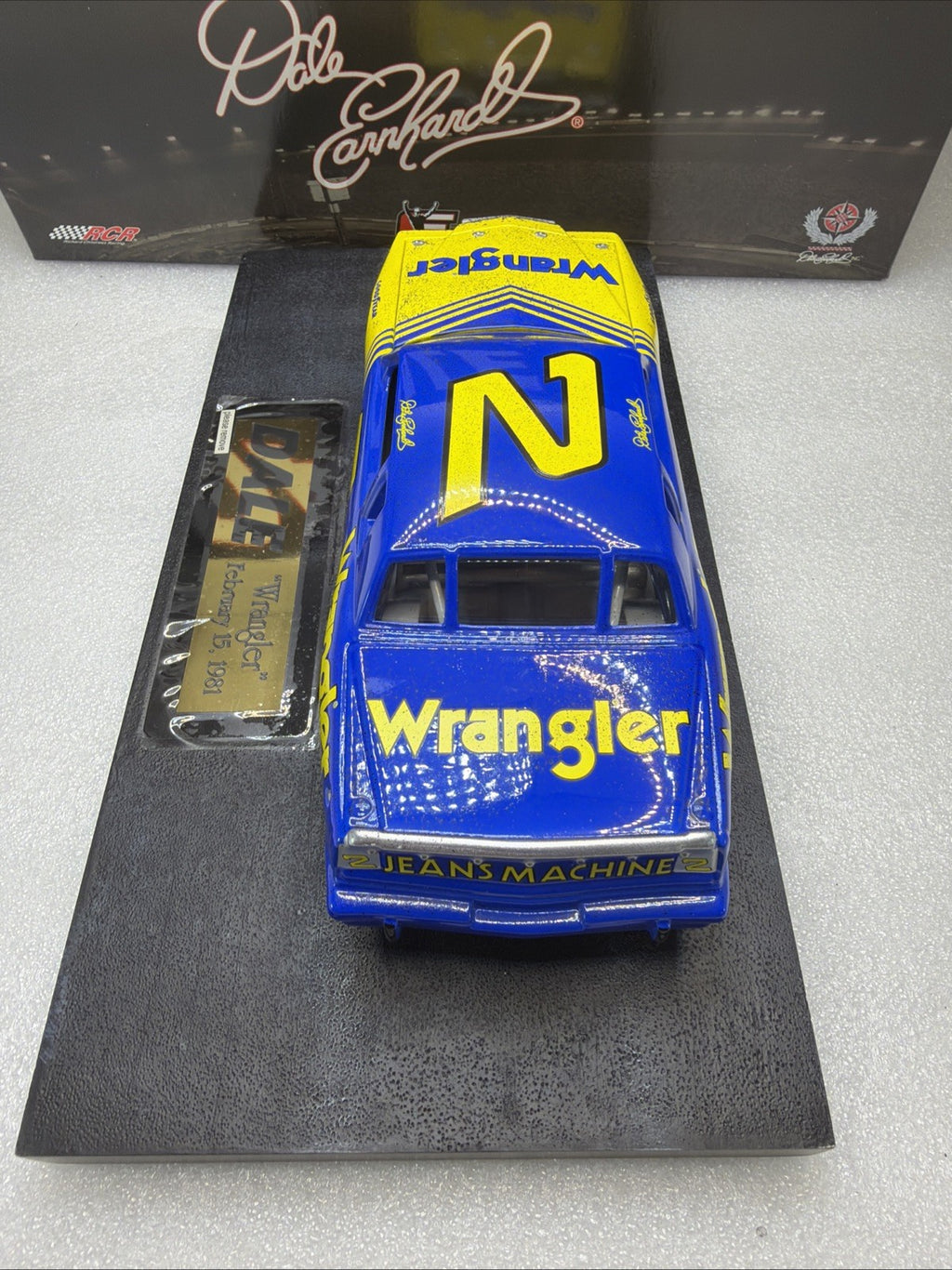 Dale Earnhardt Dale The Movie #2 Wrangler 1981 Grand Prix Car 2/12 LTD EDITION7