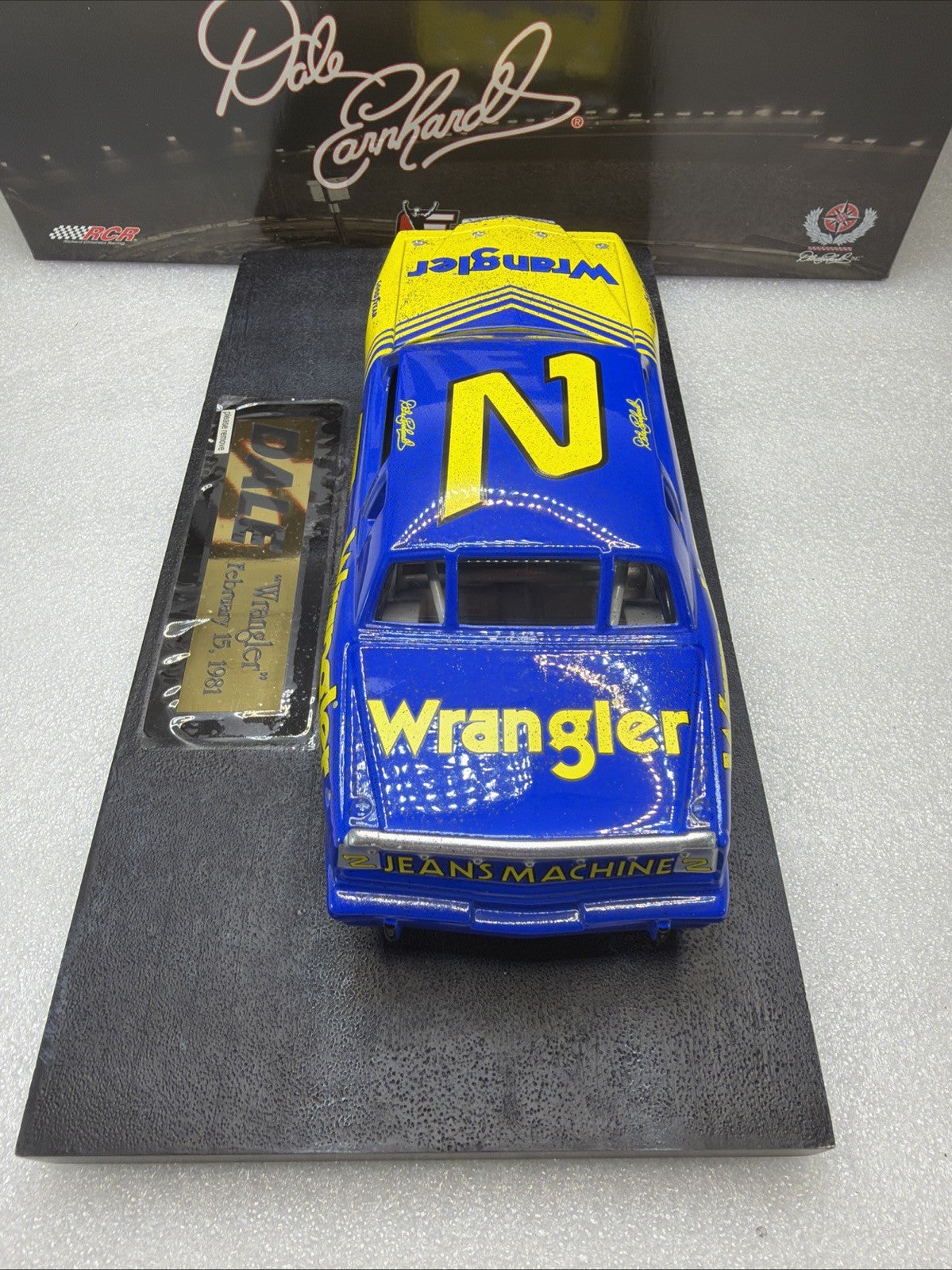 Dale Earnhardt Dale The Movie #2 Wrangler 1981 Grand Prix Car 2/12 LTD EDITION7