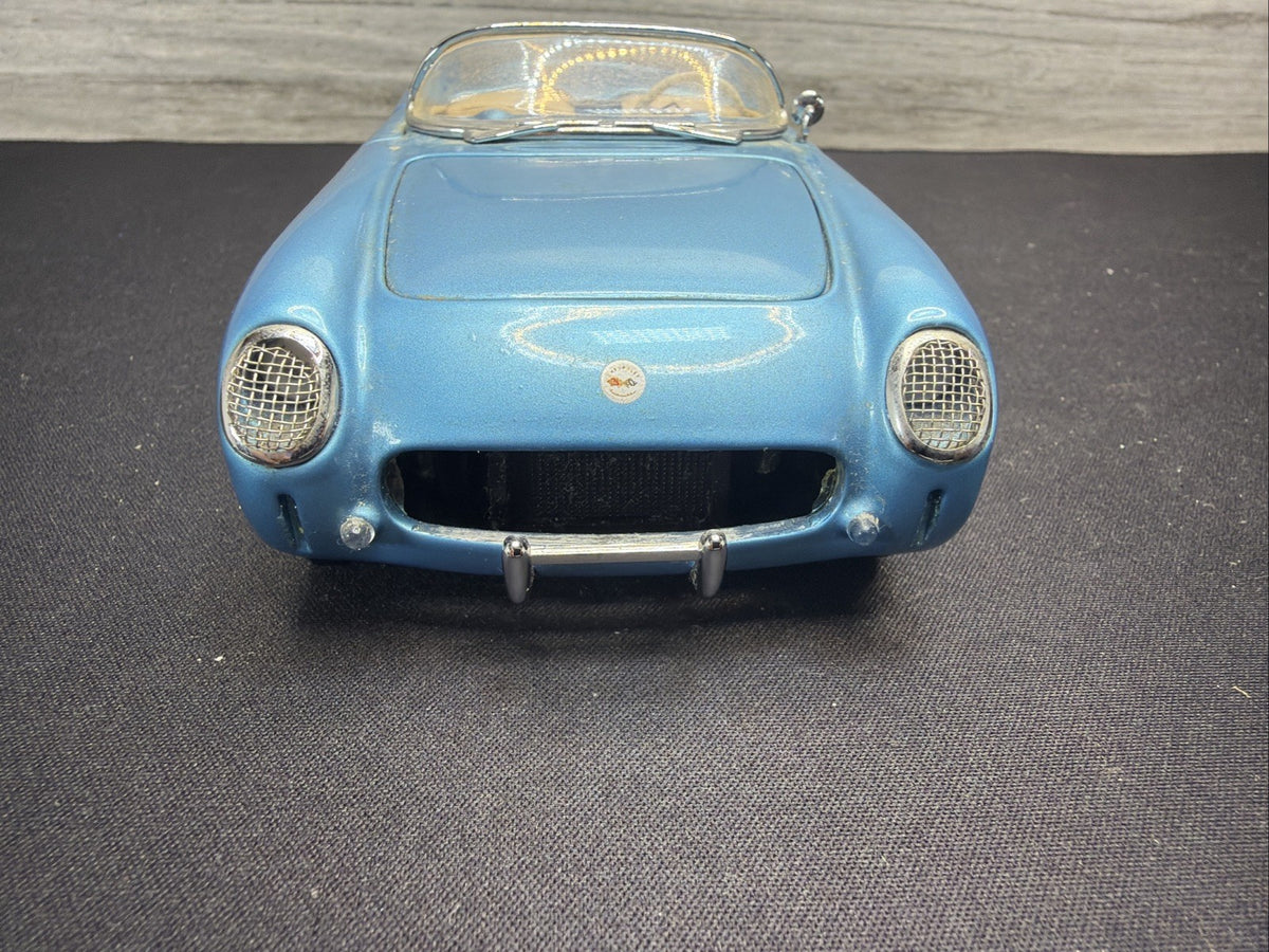 Franklin Mint 1955 Chevrolet Corvette 1:24 Diecast Model Car Blue4