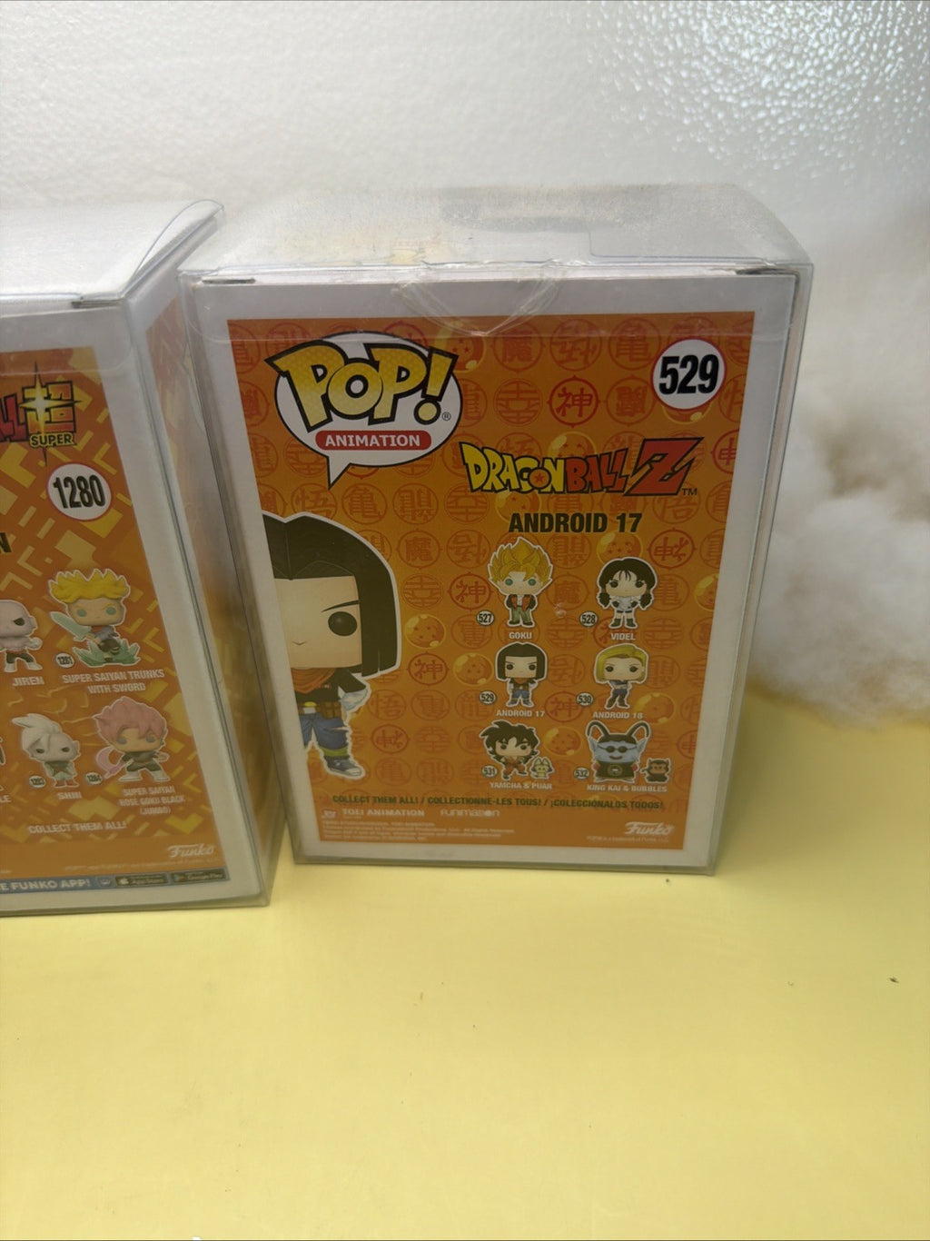 Lot Of  4 Dragon Ball Z Funko Pop Figures Dragon Ball In Clear Case. New. Nice18