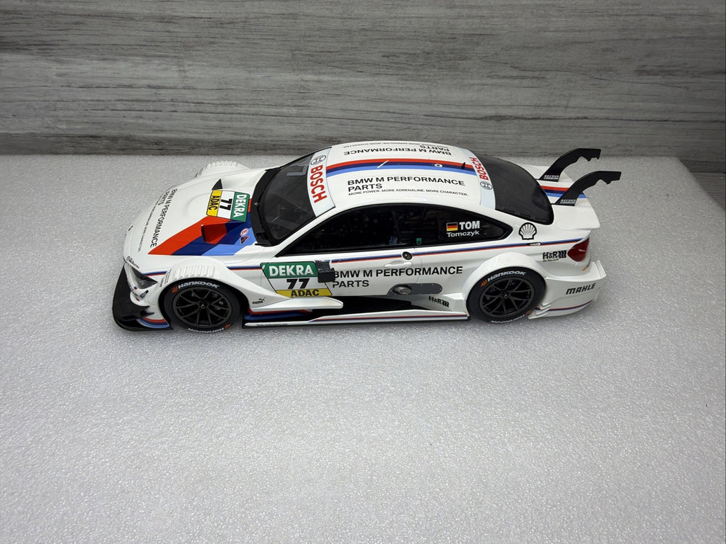 BMW M4 DTM #77 Tomczyk 2015 1:18 Norev BMW M Performance Dealer Model  READ!!!13