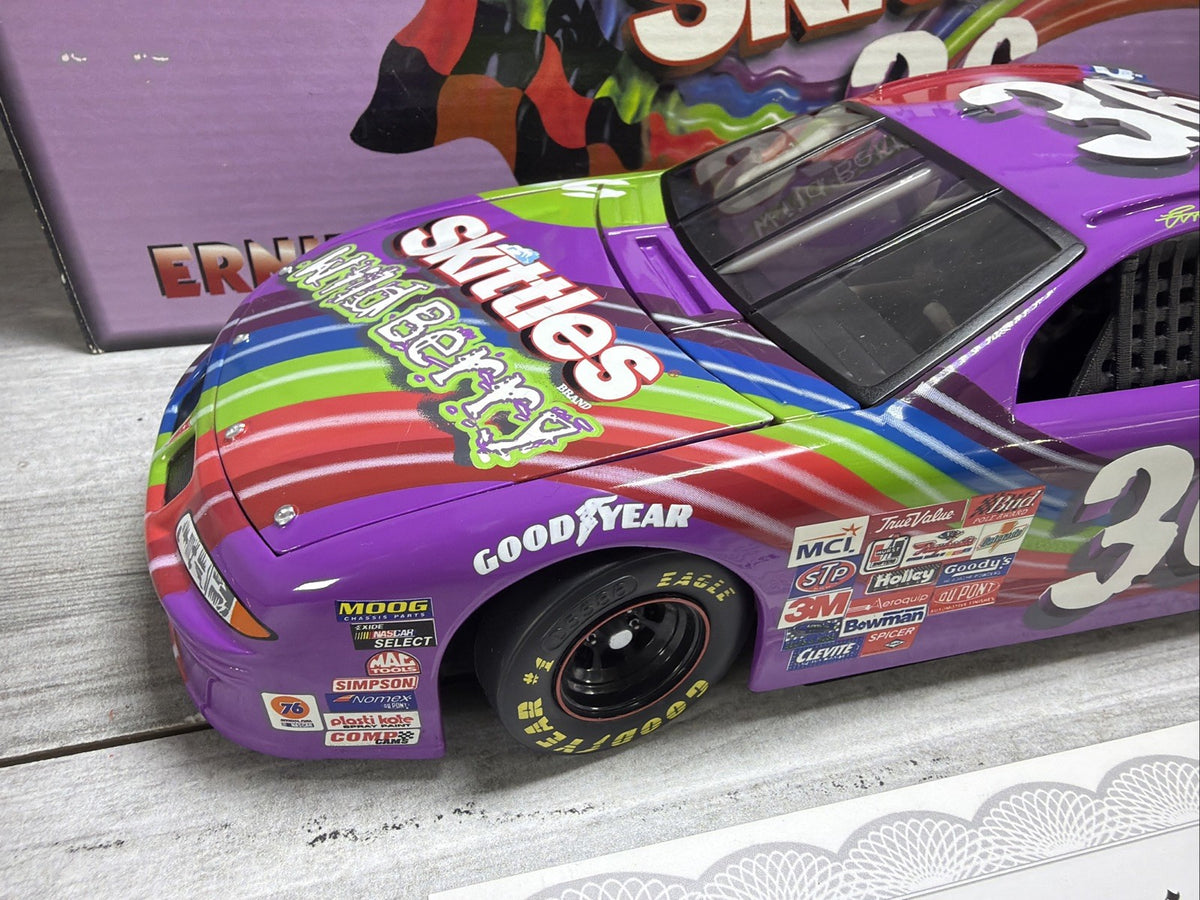 REVELL Ernie Irvan 1998 Wild Berry Skittles Pontiac 1/18 Scale 1 of 3120 New3