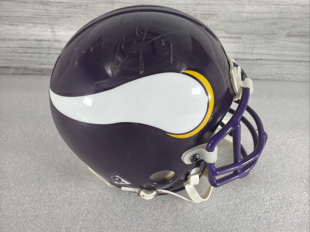 RANDALL CUNNINGHAM Signed MN  Vikings Mini Helmet NO COA PLEASE READ,AUTHENTIC0