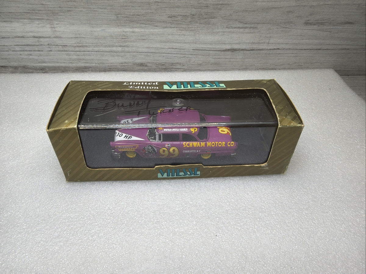 VITESSE ☆FORD FAIRLANE  Schwam 99 Super Rare  1/43 Curtis Turner Signed5