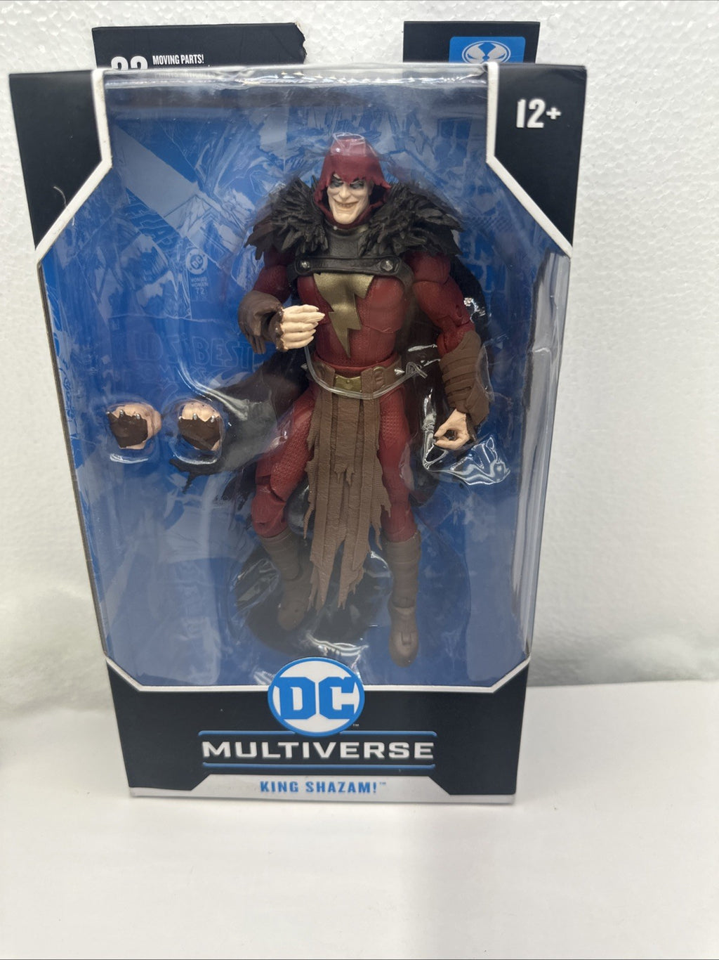 KING SHAZAM McFarlane DC Multiverse 7" Figure New With Tag Damage0
