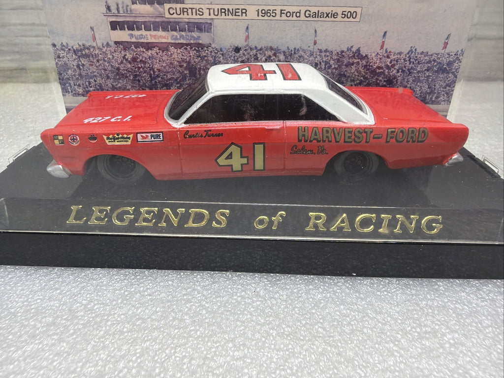 Legends of Racing 1/43 scale diecast Curtis Turner #41  1965 Ford Galaxie Signed7