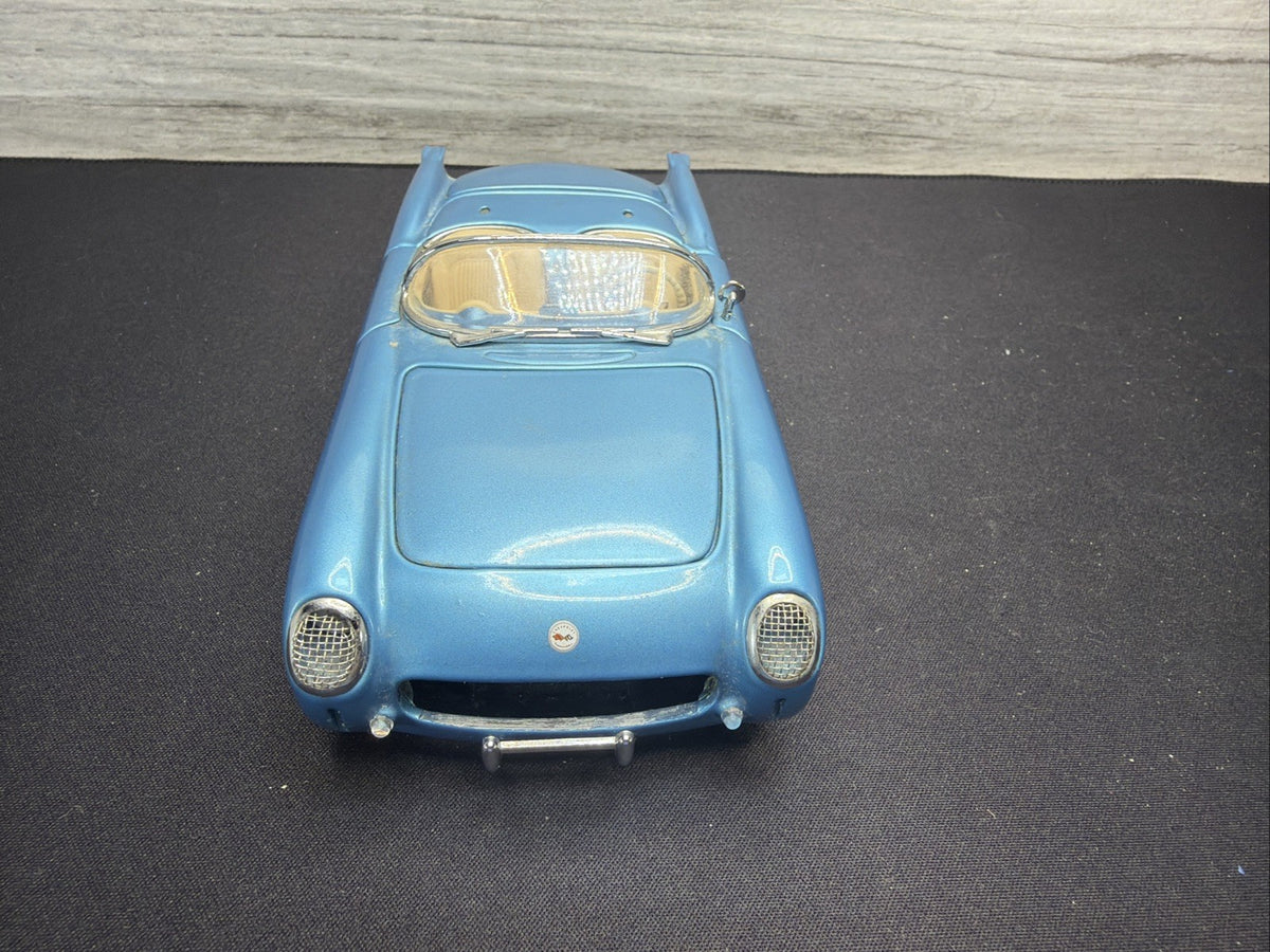 Franklin Mint 1955 Chevrolet Corvette 1:24 Diecast Model Car Blue5