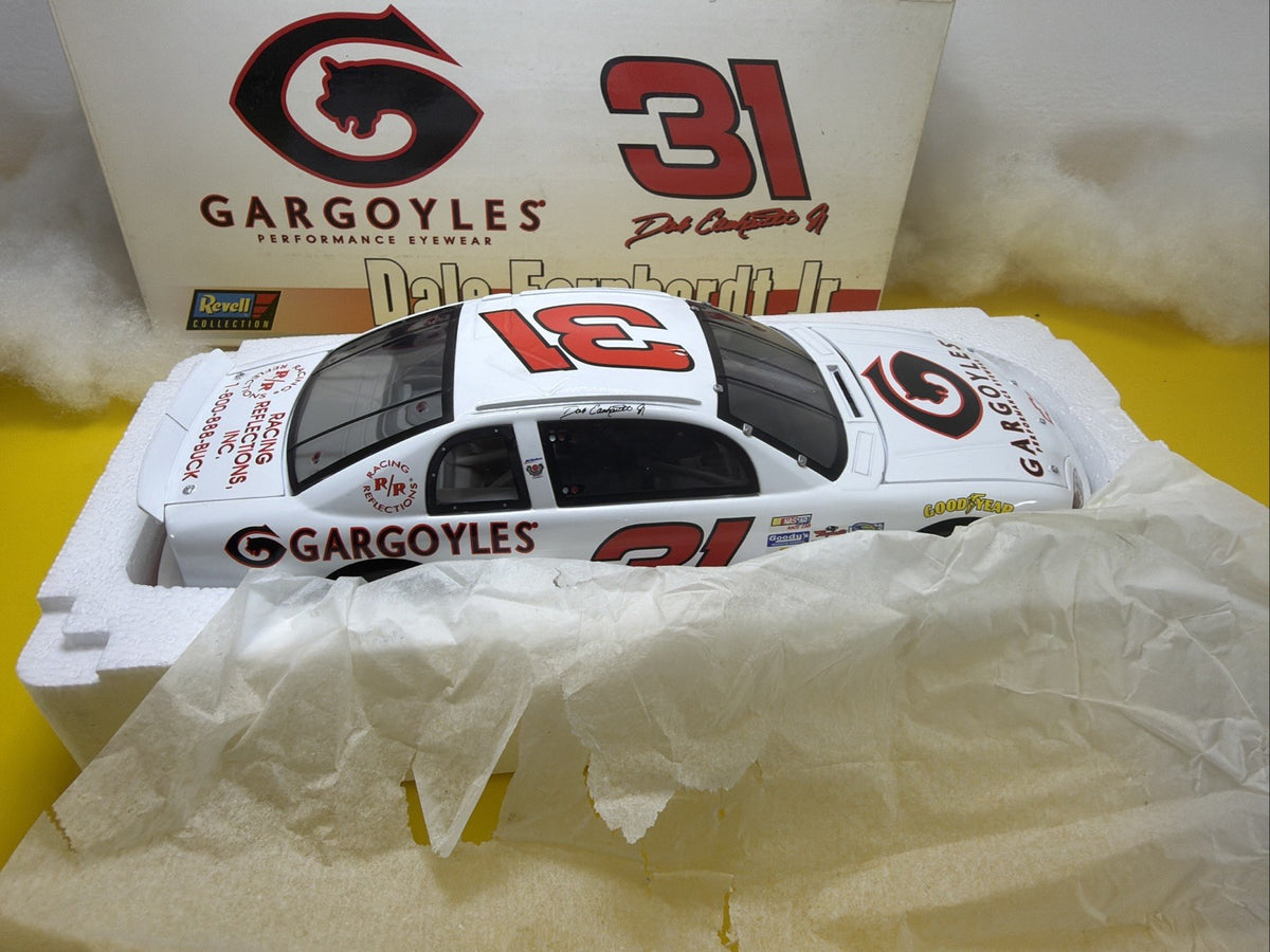 RARE 1997 Dale Earnhardt Jr #31 Gargoyles 1/18 Revell NASCAR Diecast  1/25084