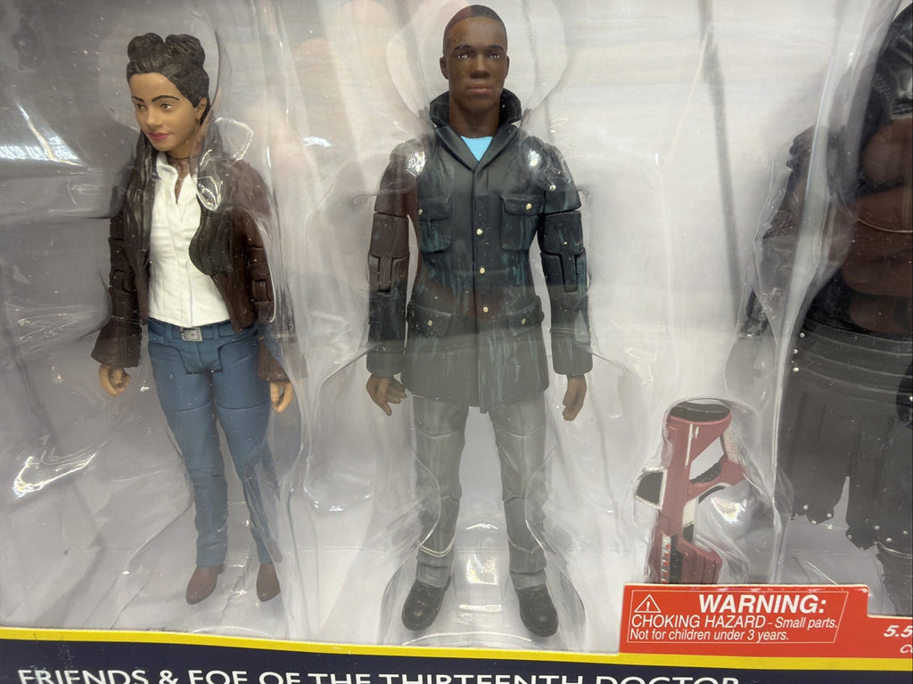 Doctor Who   Thirteenth Doctor Friends And Foes Action Figure 3 pack Shelf Wear1
