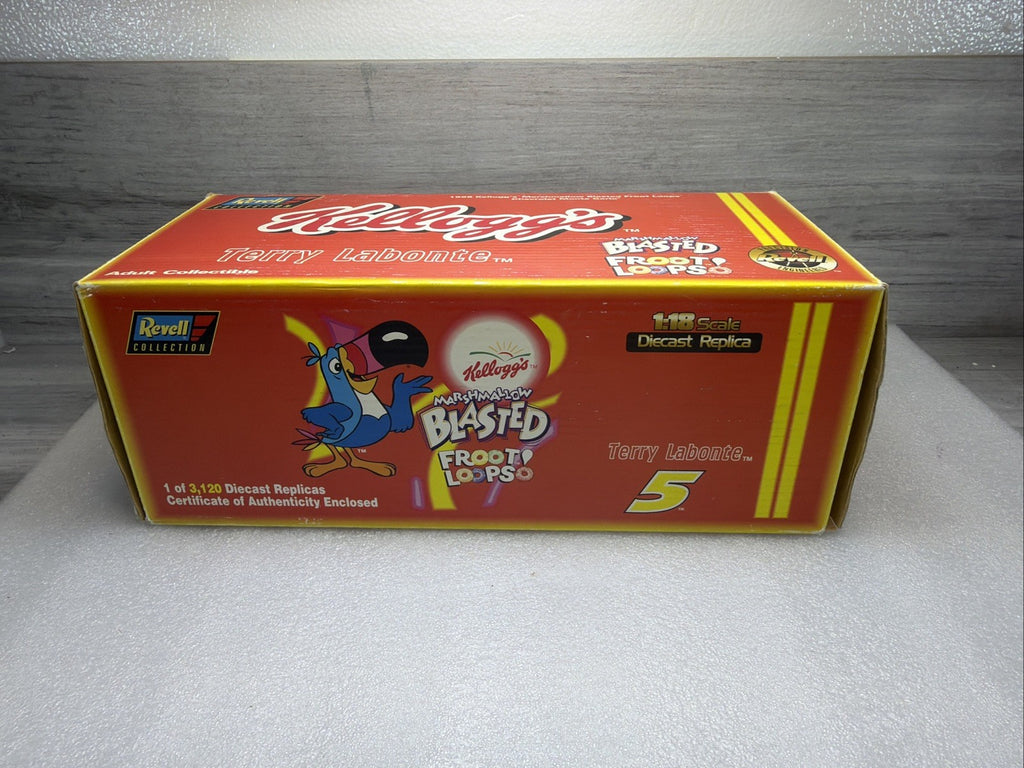 Revell 1998 Kellogg's Fruit Loops Terry Labonte #5 Cert 1:18 New In Aged Box21