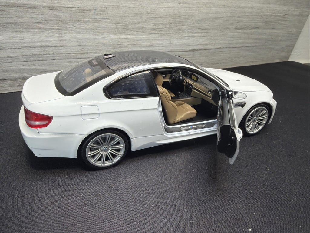 1:18 MOTORMAX BMW M3 Coupe - white - Rare Nice Condition E92 20083