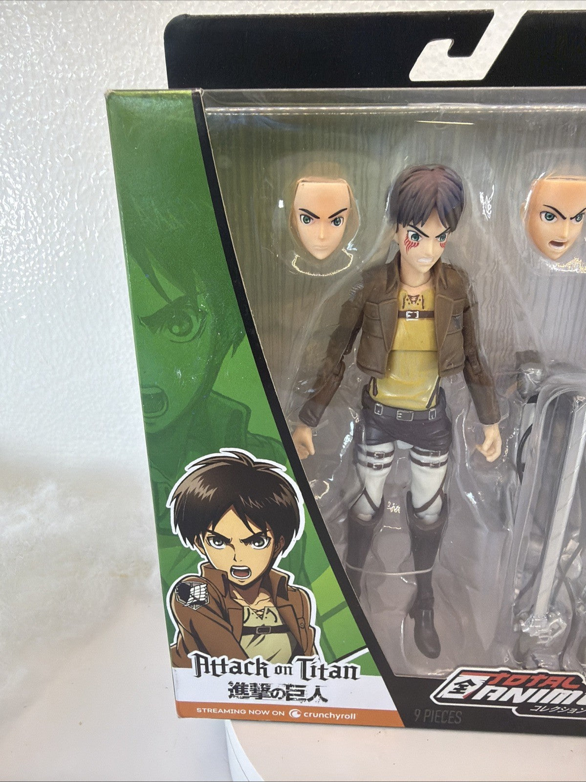 EREN JAEGER - Attack On Titan, Total Anime Action Figure, New/2024 SEALED1
