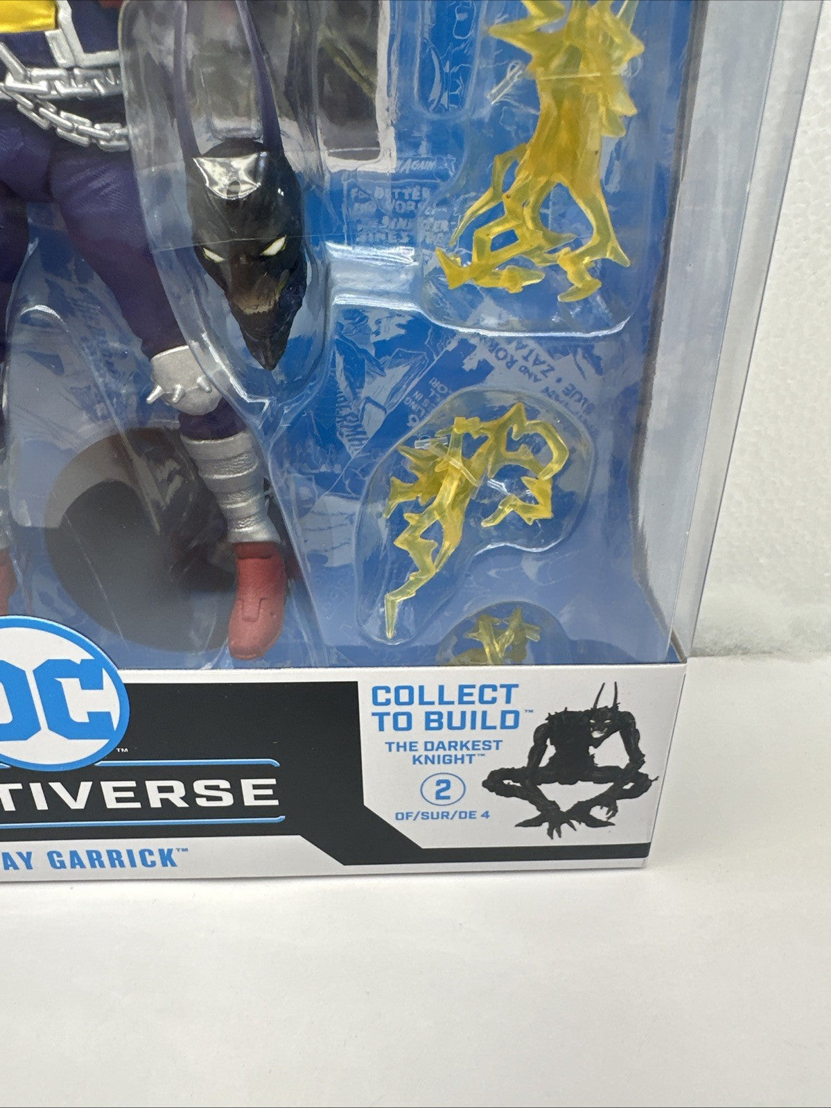 McFarlane DC Multiverse Jay Garrick SPEED METAL BAF Darkest Knight 7" Action Fig3