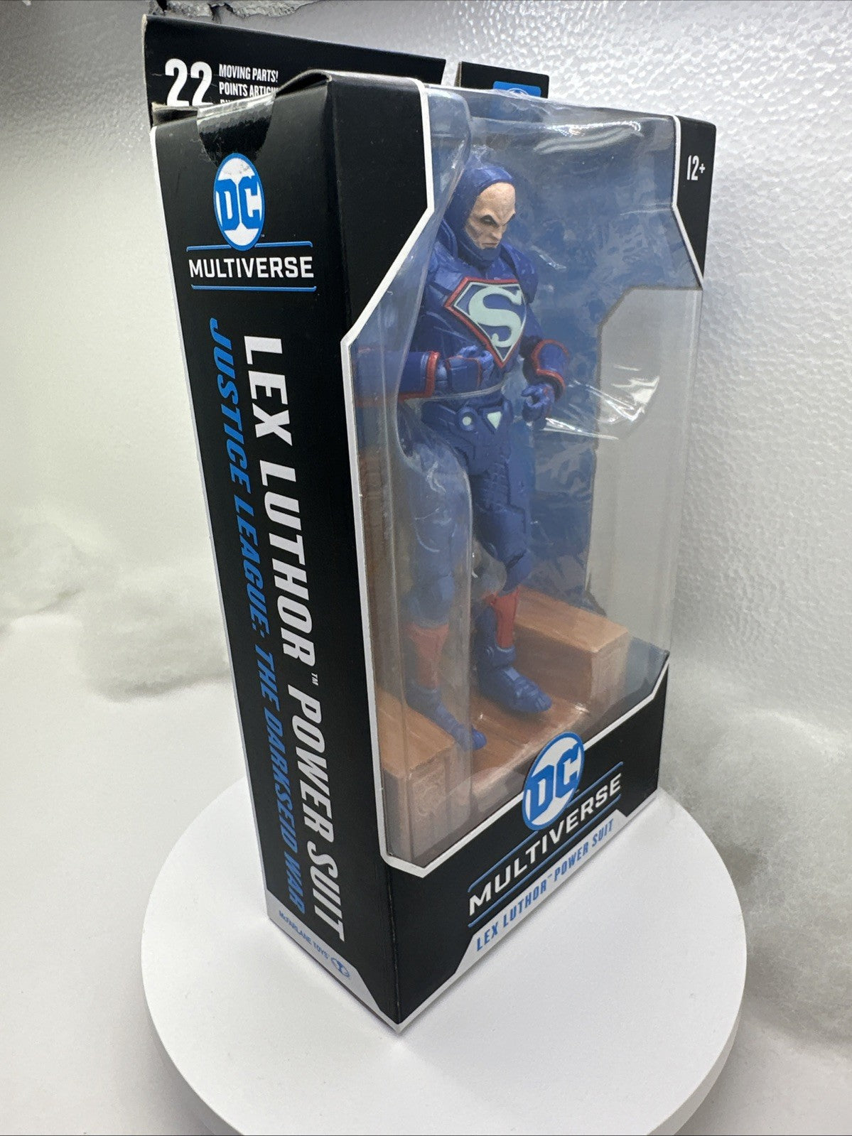 LEX LUTHOR McFarlane DC Multiverse Blue Power Suit & Throne 7" NEW Action Figure10