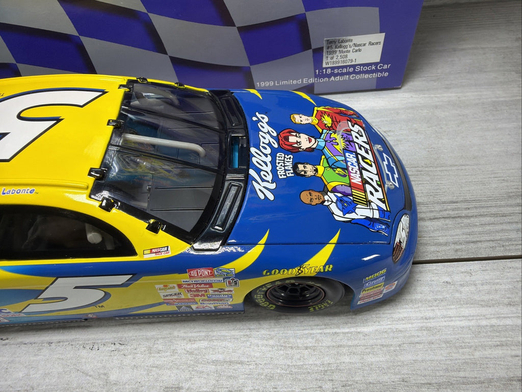 1/18 Terry Labonte #5 Kellogg's NASCAR Racers 1999 Monte Carlo 1 Of 2,508  NEW4