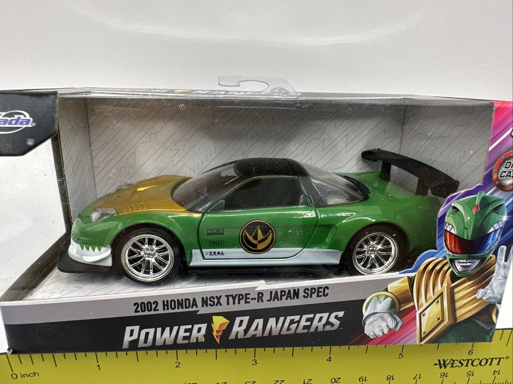 Power Rangers 2002 Honda NSX Type R Japan Spec die cast car New  Jada1