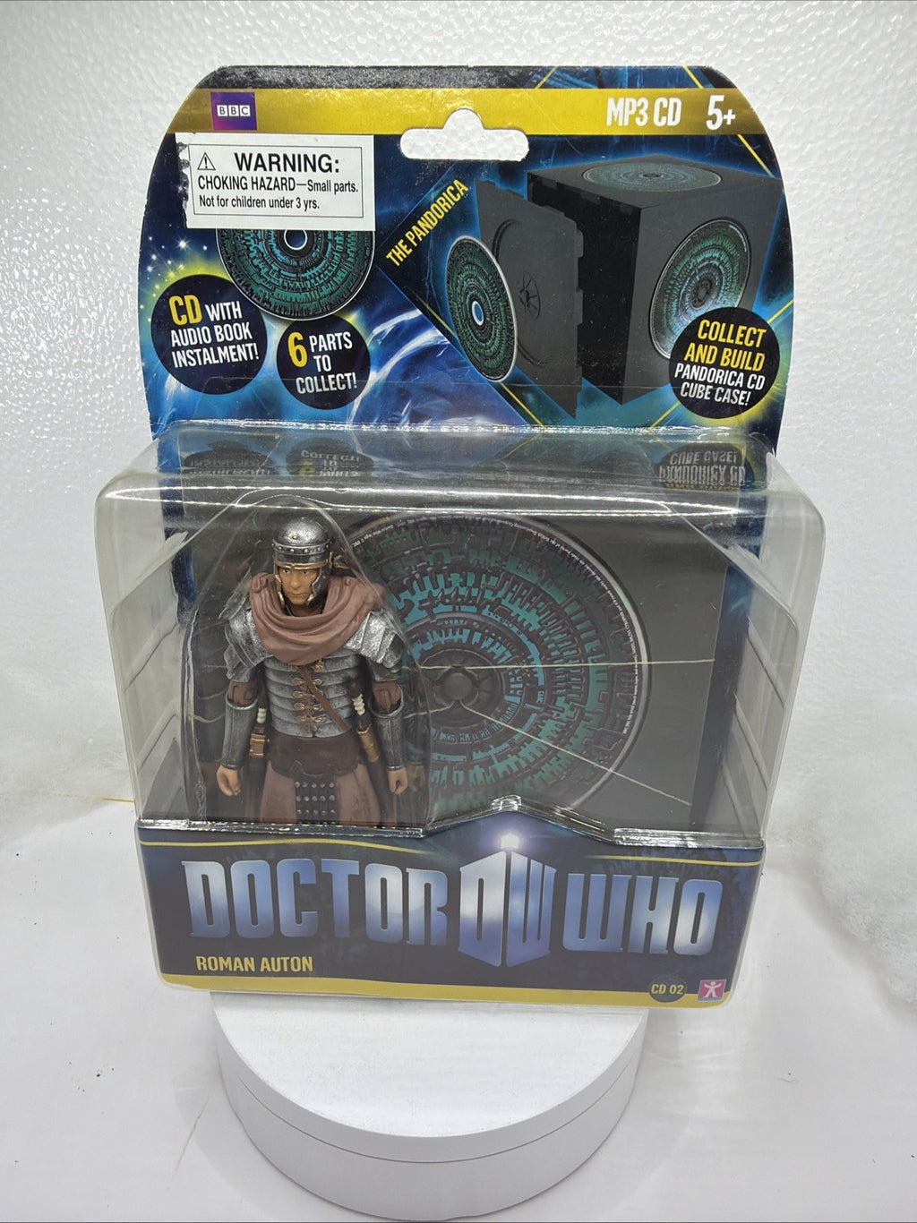 Doctor Who Roman Auton Action Figure The Pandorica Collect   New Sealed CD 022