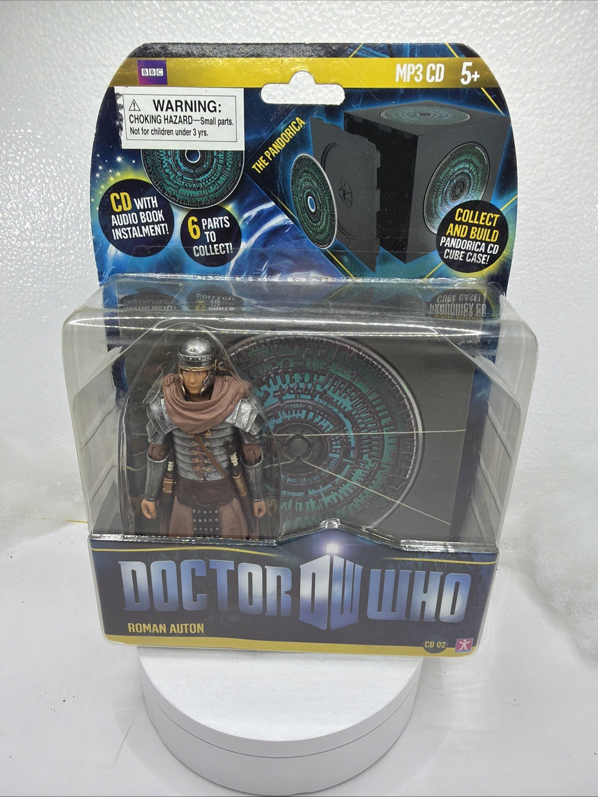 Doctor Who Roman Auton Action Figure The Pandorica Collect   New Sealed CD 022