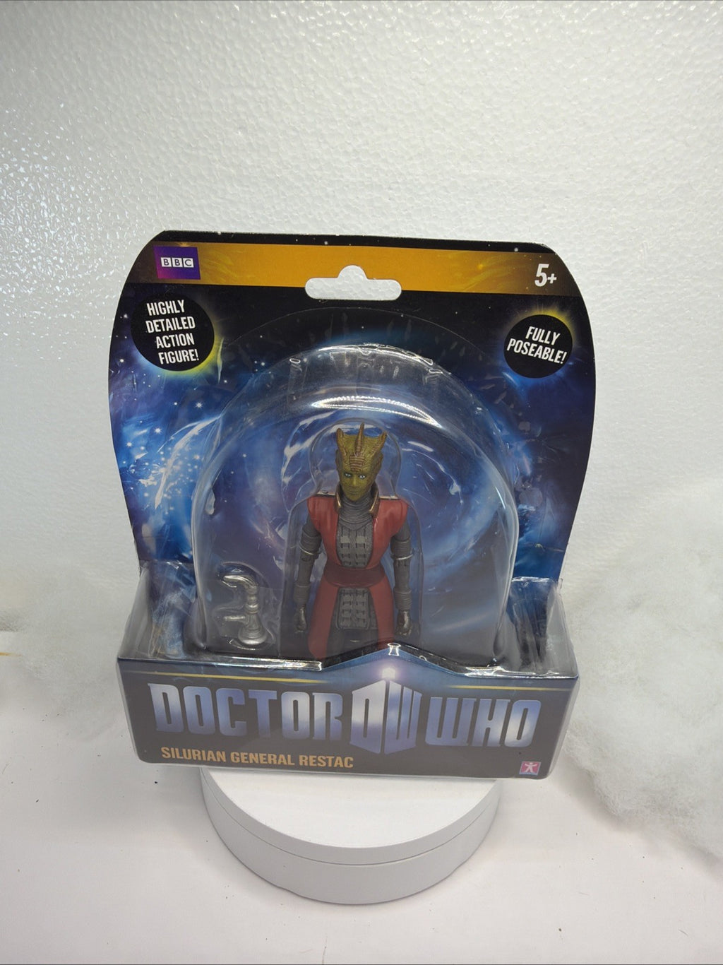 BBC Doctor Dr. Who Series 5   Silurian General Restac Action Figure  RARE2