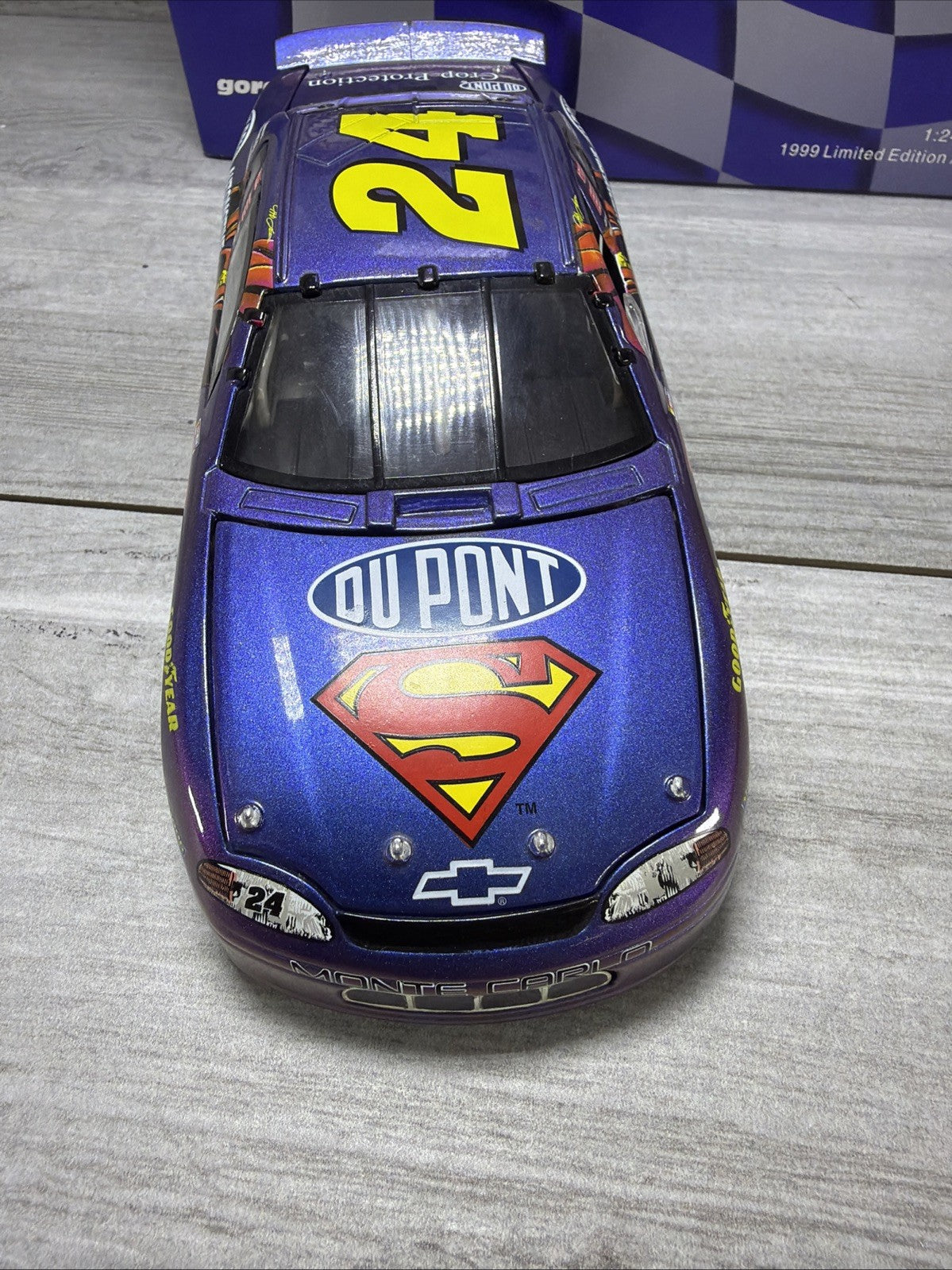 Action Jeff Gordon Dupont Superman Monte Carlo 1:24 Stock Car Limited Edition6