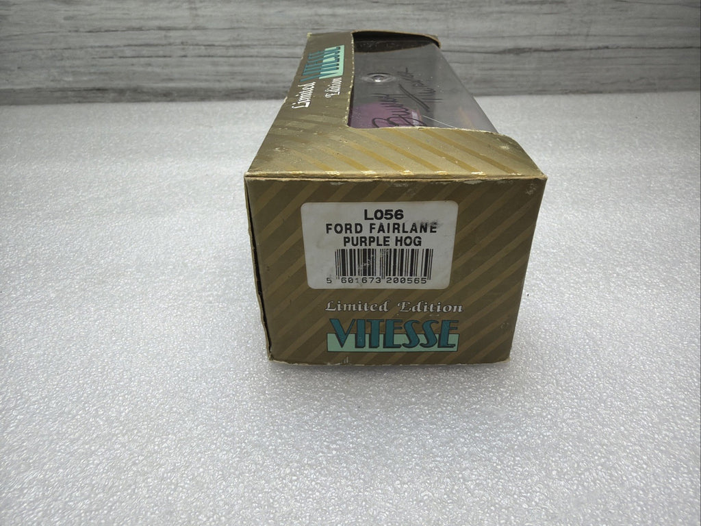 VITESSE ☆FORD FAIRLANE  Schwam 99 Super Rare  1/43 Curtis Turner Signed6