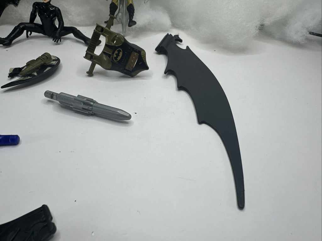 Used Vintage Batman Kenner figures lot Wings Missiles Etc 1990’s Characters Used4