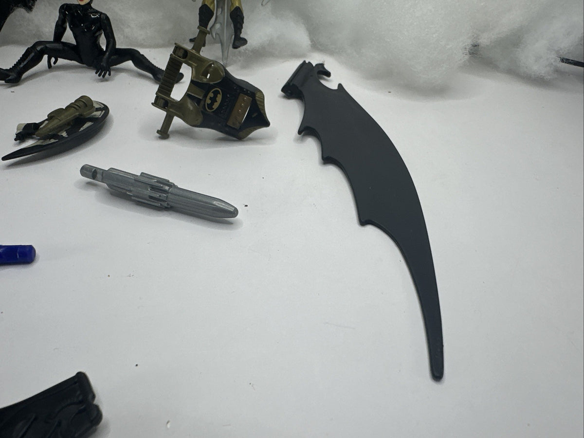 Used Vintage Batman Kenner figures lot Wings Missiles Etc 1990’s Characters Used4