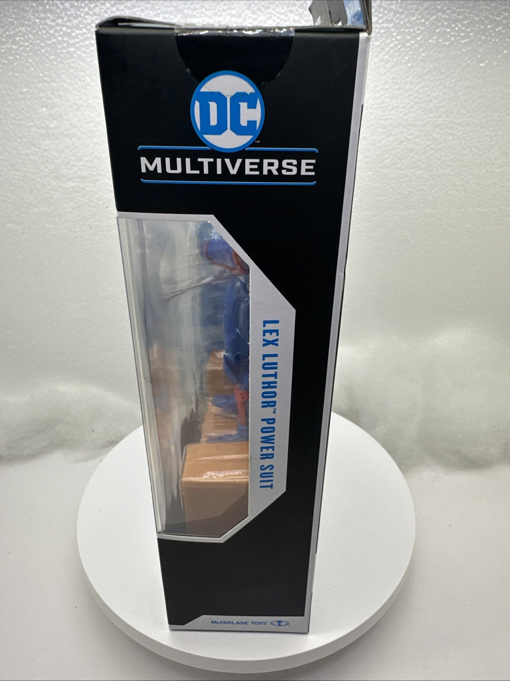 LEX LUTHOR McFarlane DC Multiverse Blue Power Suit & Throne 7" NEW Action Figure3