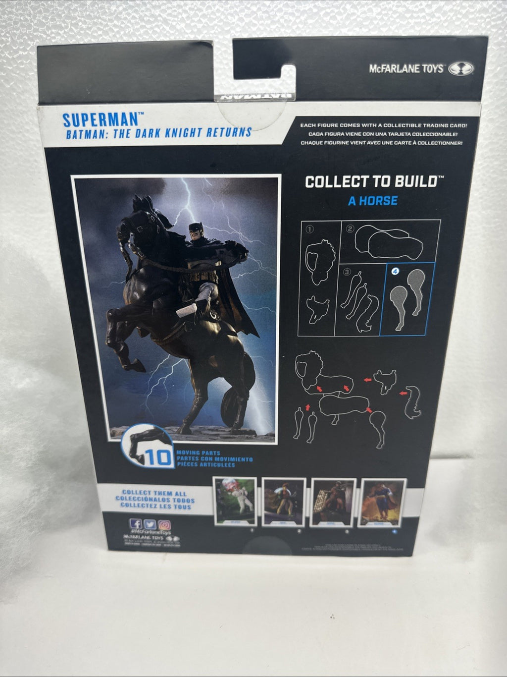 McFarlane DC Multiverse SUPERMAN Batman Dark Night Returns BAF 7" Horse  New7