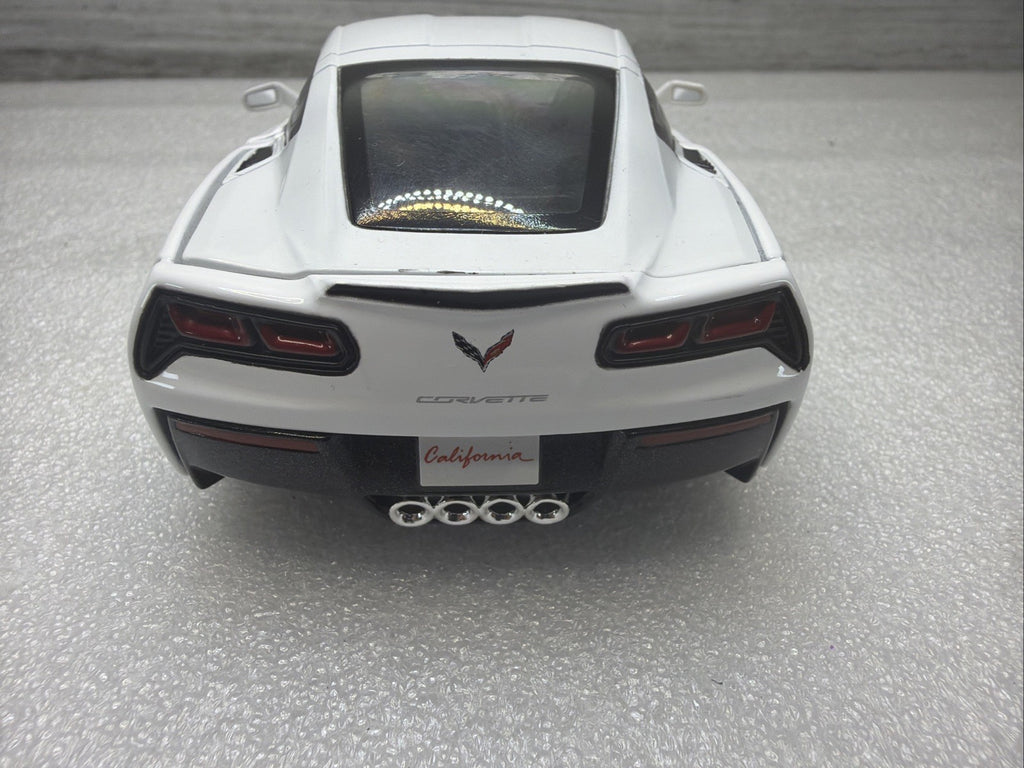 Maisto 2014 Chevrolet Corvette Stingray Grey 1/24 Scale Diecast Car No Box Nice11