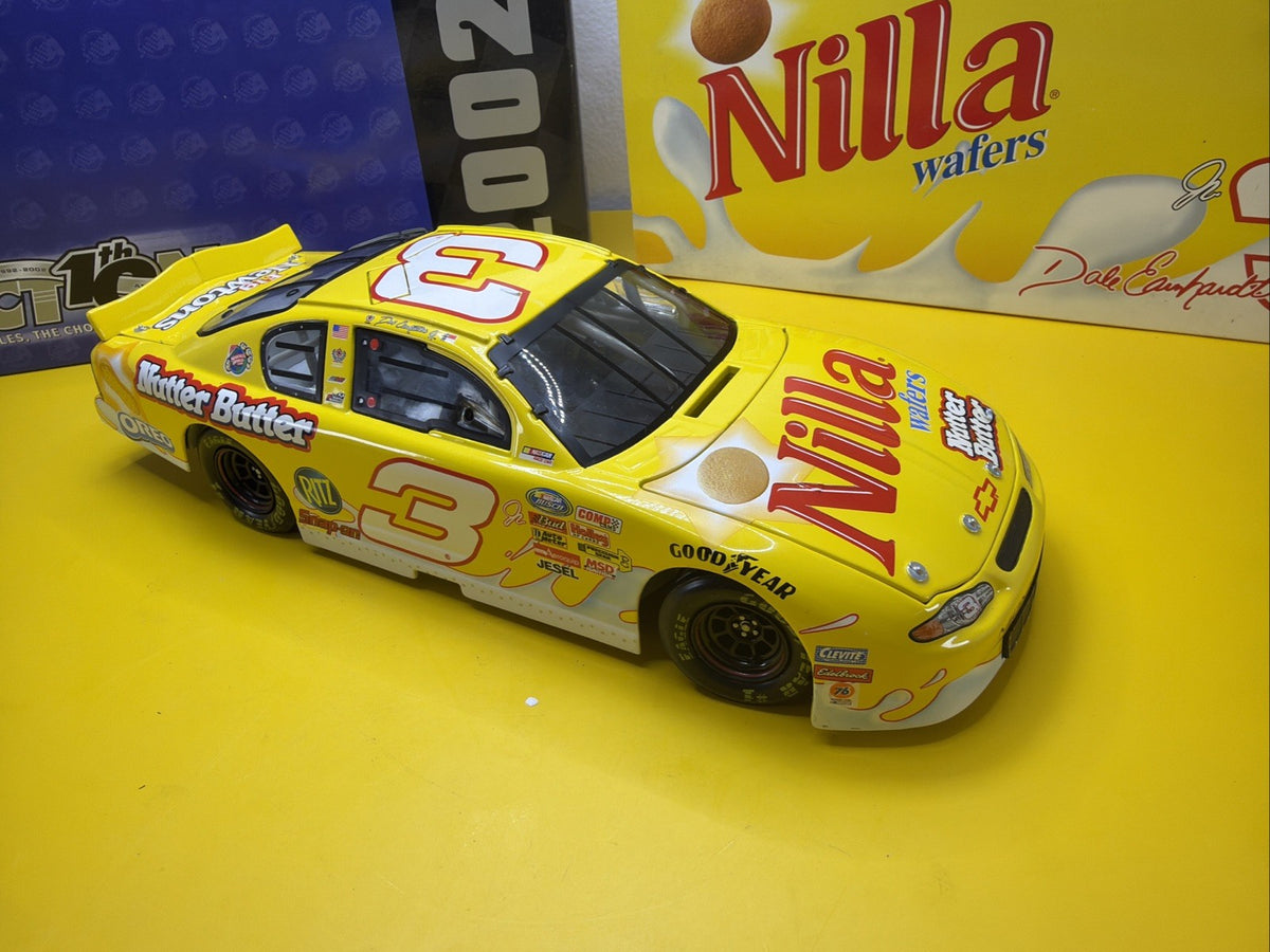 2002 Action 1/18 #3 Dale Earnhardt Jr Nilla /Nutter Butter Monte Carlo Nice5