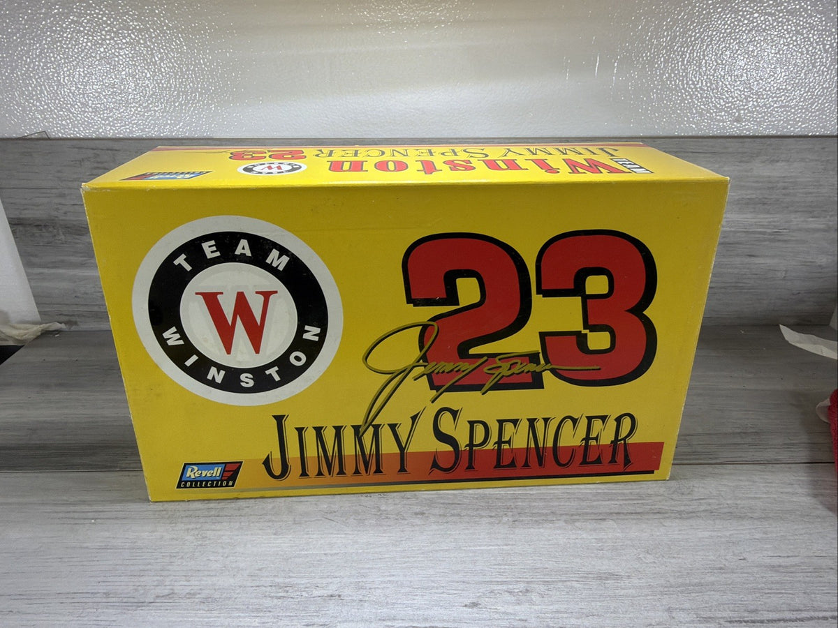 Revell Collection Club Jimmy Spencer #23 Team Winston 1/18 Die Cast Gold W/cert18
