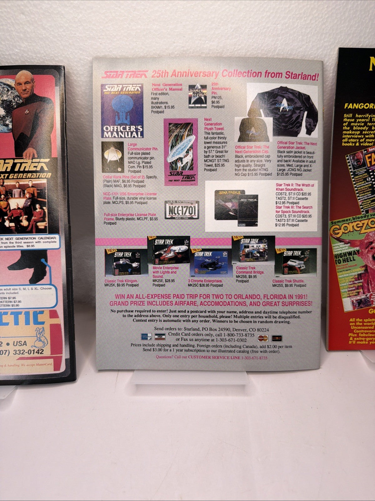Star Trek The Next Generation Official Magazine Volume #13 #14 #15Vintage. Nice6