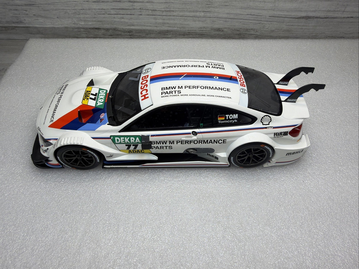 BMW M4 DTM #77 Tomczyk 2015 1:18 Norev BMW M Performance Dealer Model  READ!!!21
