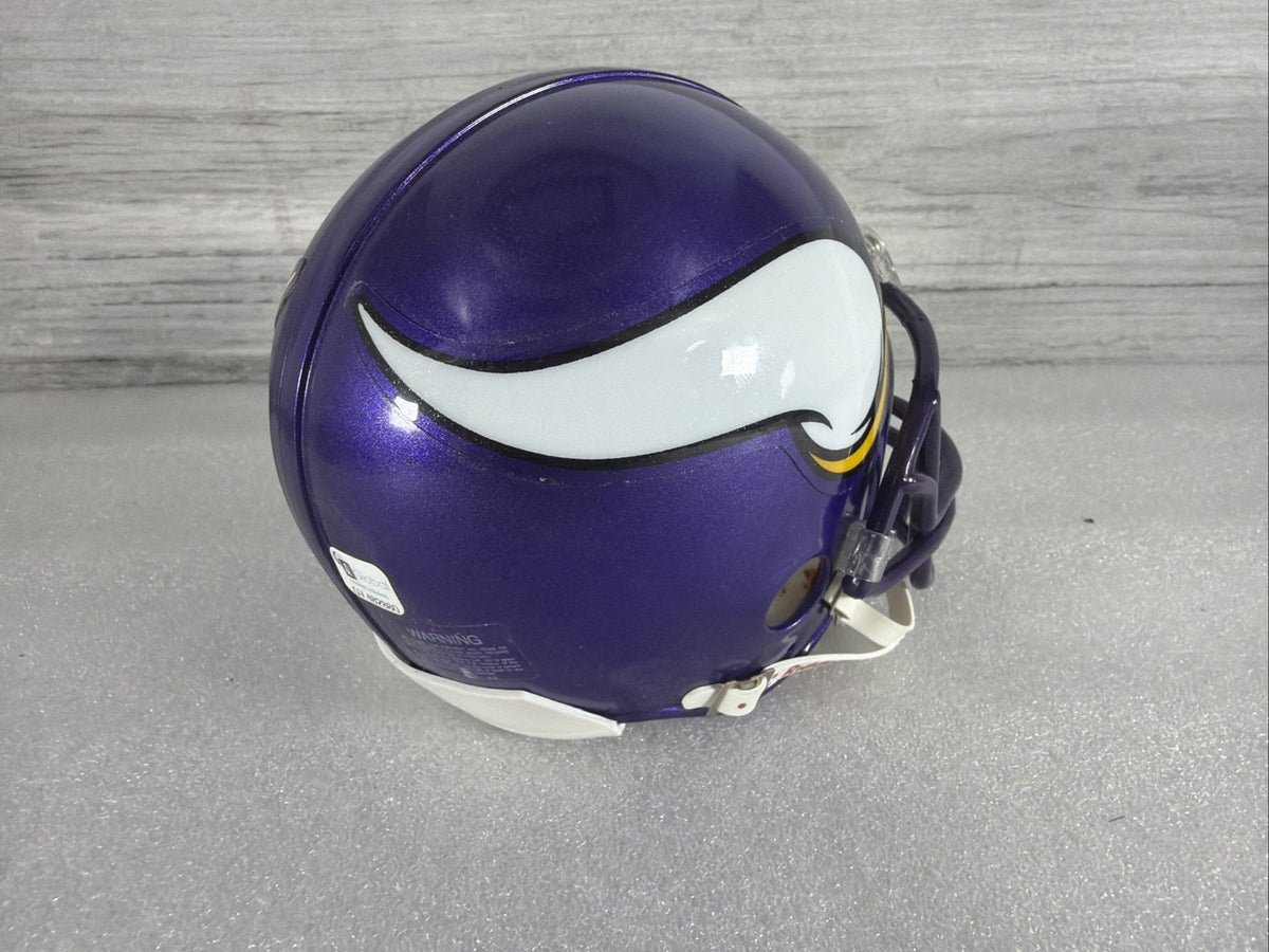 PERCY HARVIN Signed Minnesota Vikings Mini Helmet NO COA PLEASE READ,AUTHENTIC6