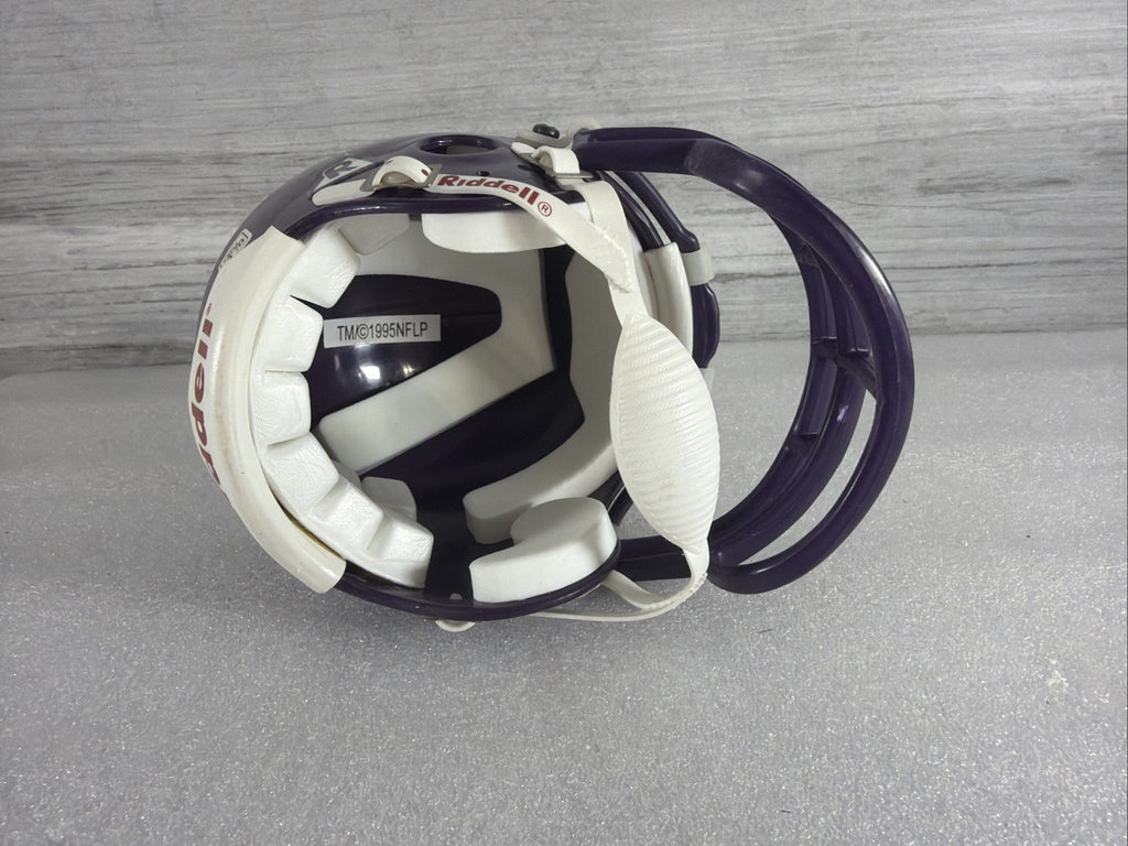 MICHAEL BENNETT  Signed MN  Vikings Mini Helmet NO COA PLEASE READ,AUTHENTIC8