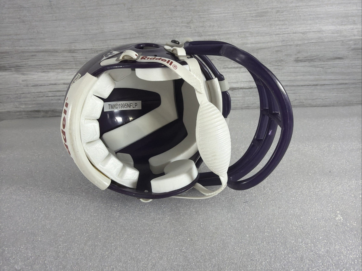 MICHAEL BENNETT  Signed MN  Vikings Mini Helmet NO COA PLEASE READ,AUTHENTIC8