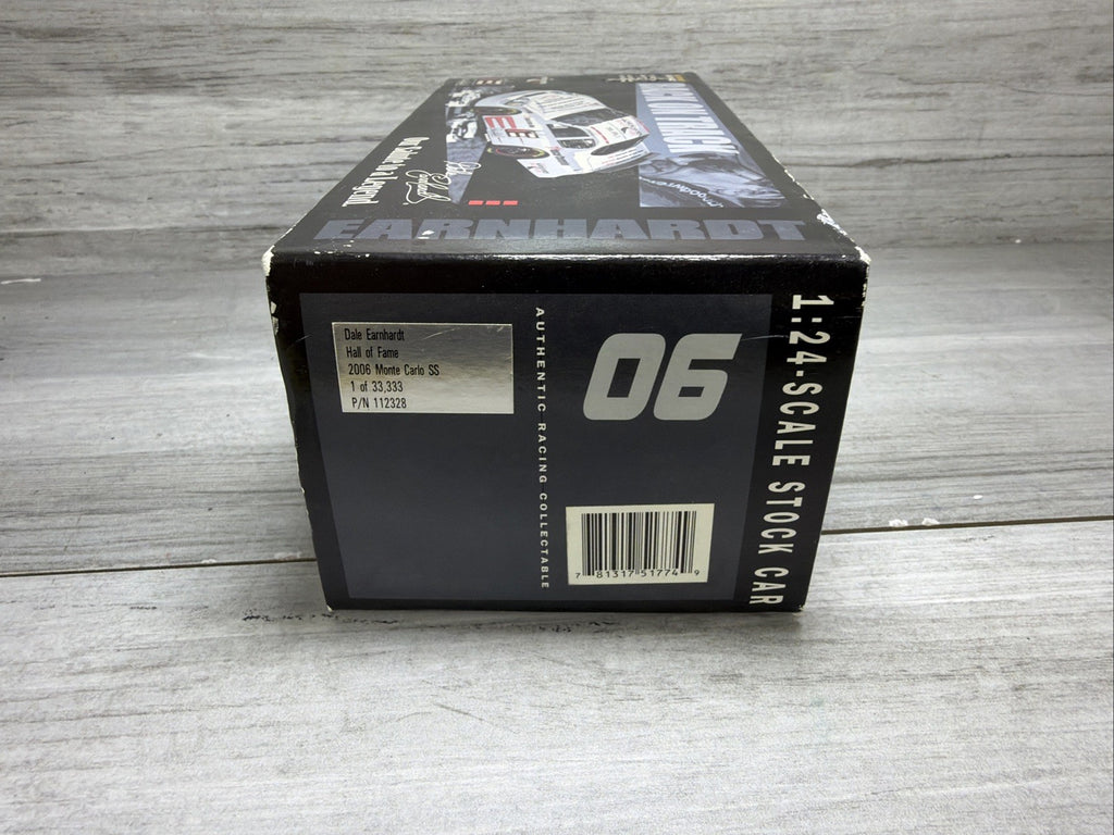 Dale Earnhardt 1/24  Back on Track  HOF 2006 Monte Carlo Box Damage Numbered New14