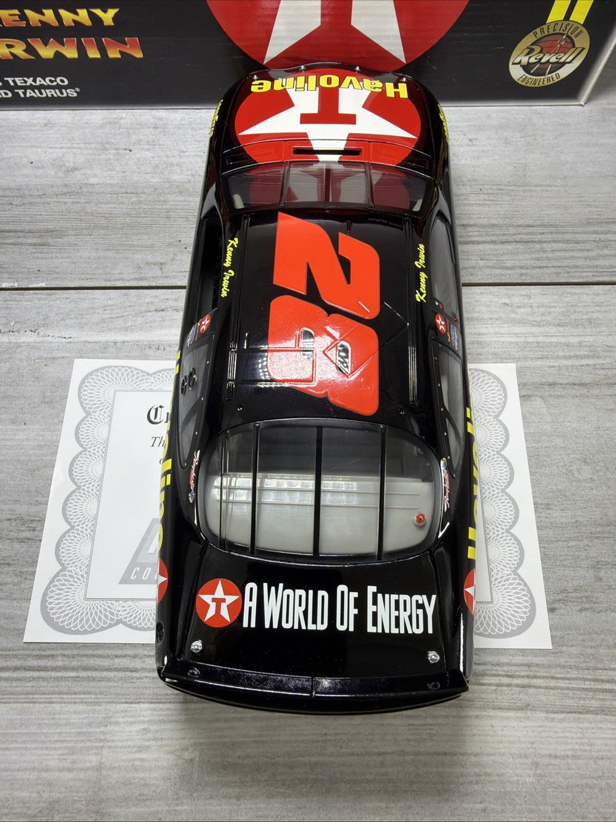 Kenny Irwin #28 Ford Taurus Texaco 1998 Revell 1:18 Scale 1 Of 3120 W/cert Nib9