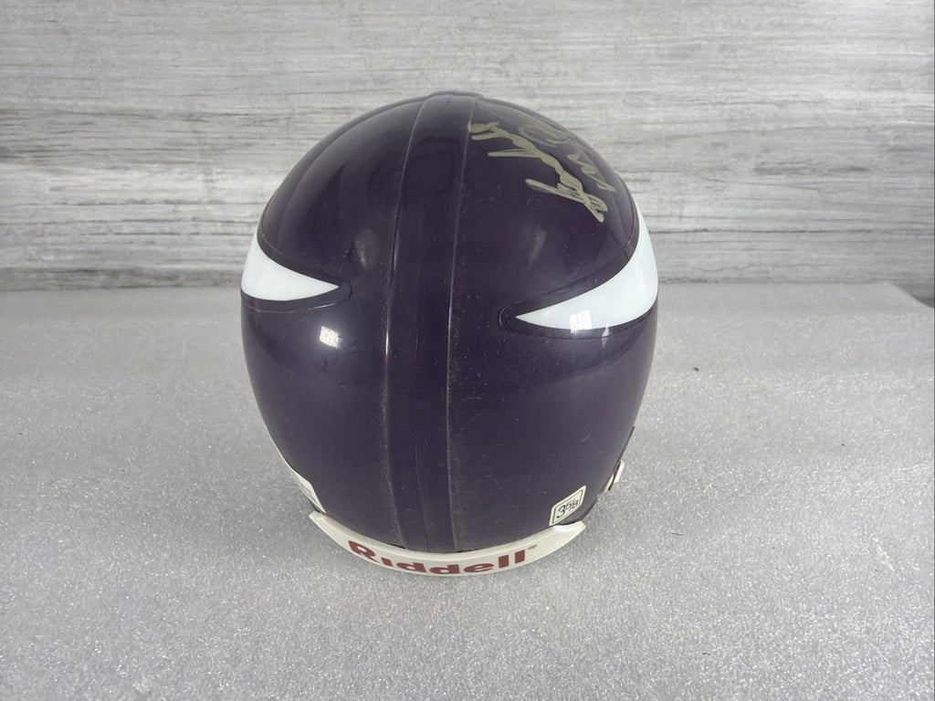 RANDEL MCDANIEL Signed MN  Vikings Mini Helmet NO COA PLEASE READ,AUTHENTIC7