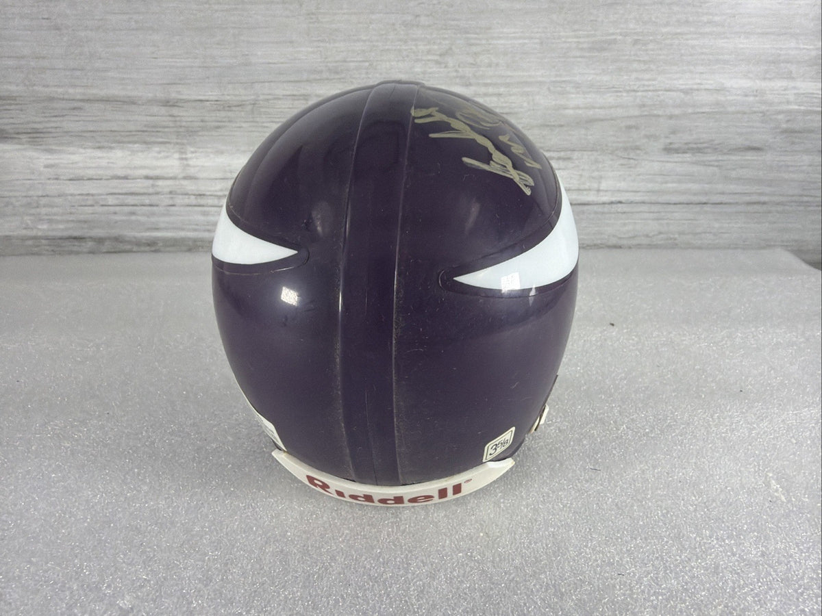 RANDEL MCDANIEL Signed MN  Vikings Mini Helmet NO COA PLEASE READ,AUTHENTIC7
