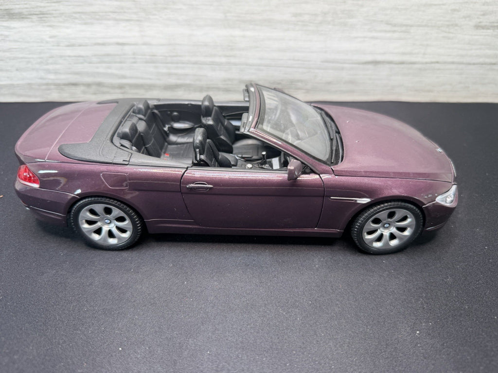 RARE Welly 1/18 BMW 645Ci Die-cast Car Model Collection burgundy No Box1