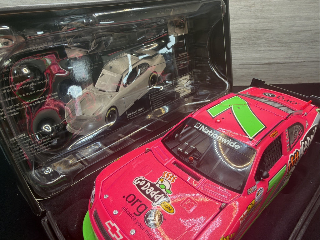 RCCA Elite 1:24 Danica Patrick #7 GoDaddy 2012 Pink Chevy Impala  124/150 New7
